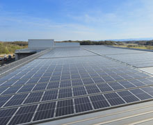加賀工場に自家消費型 太陽光発電設備を導入