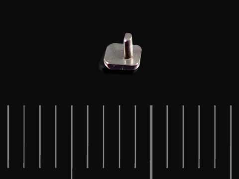 コバール材での角型・偏心加工