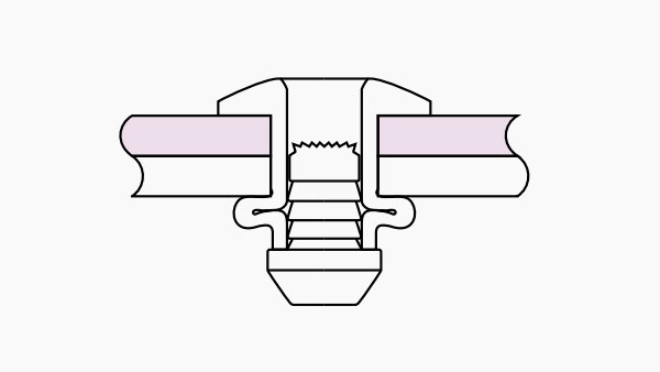 ブラインドリベット GTタイプ / 高圧着型