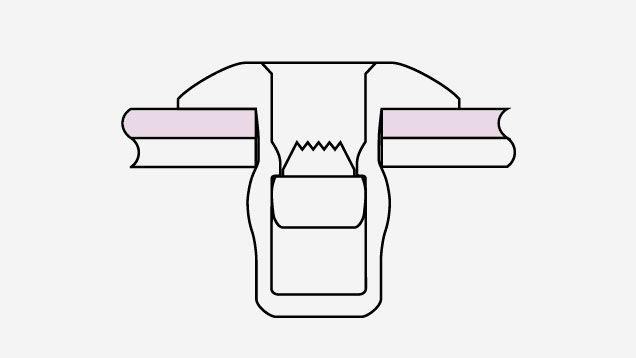 ブラインドリベット シールドタイプ