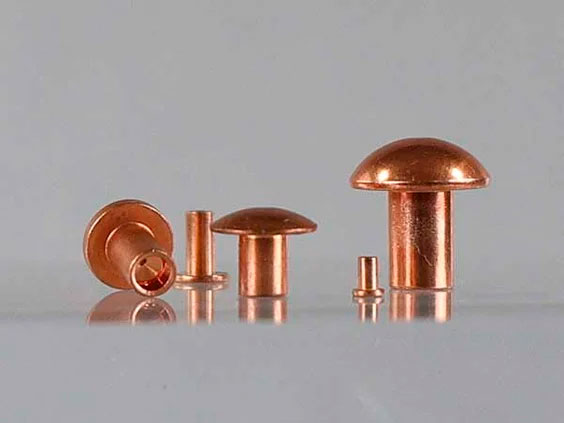 銅製リベットを作りたい