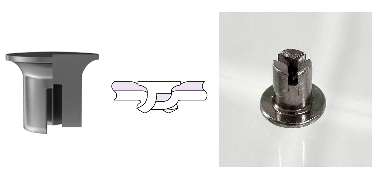 三ツ割打込かしめ (受注生産品)