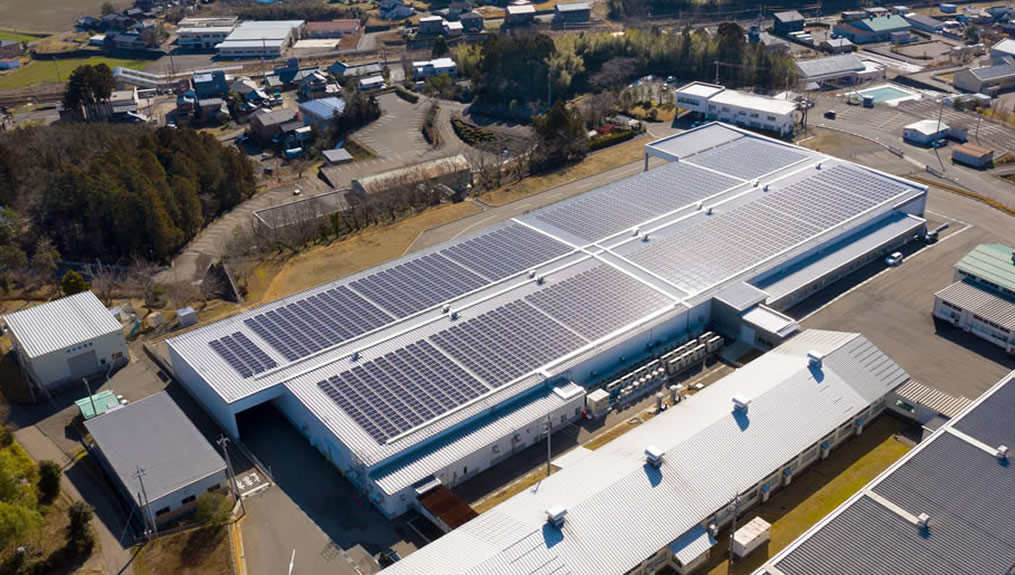 太陽光発電設備（細呂木事業所 第１棟）